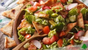طرز تهیه فتوش لبنانی
